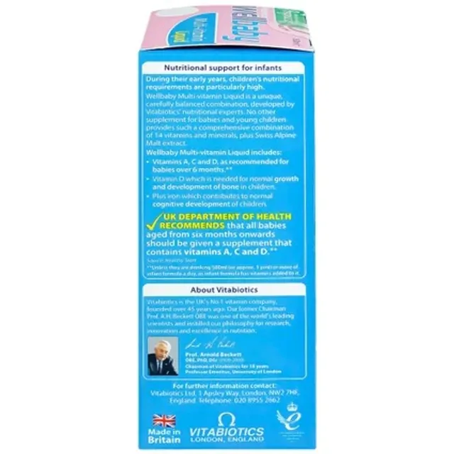 Wellbaby Multi-Vitamin Liquid