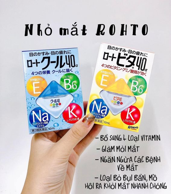 Nước Nhỏ Mắt Rohto Nhật Bản