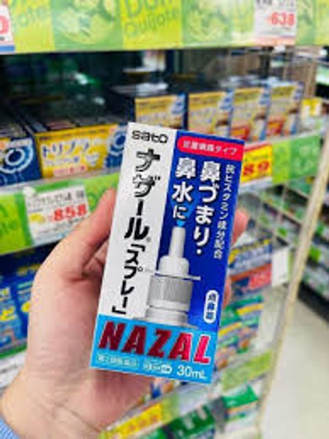 Xịt Mũi Vi&ecirc;m Xoang Nazal Nhật Bản