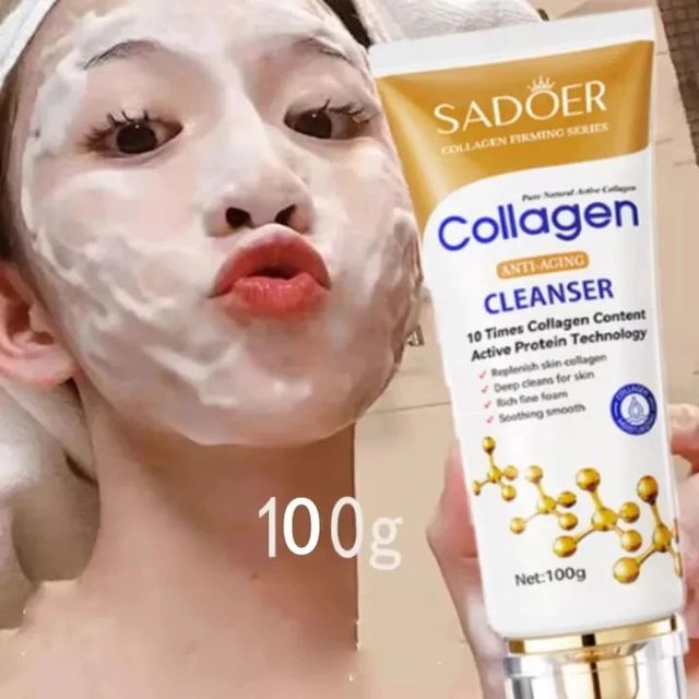 Sữa rửa mặt Collagen Anti-Aging Facial Cleanser 100g