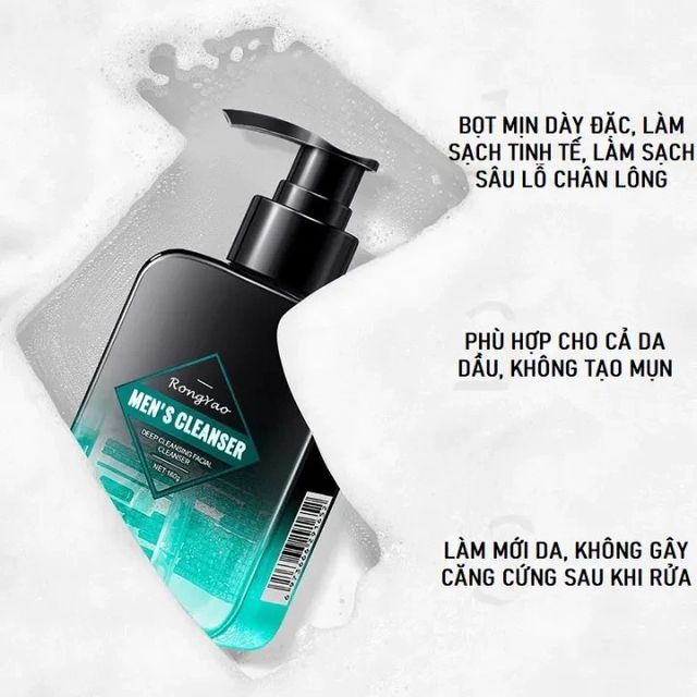 Sữa Rửa Mặt Nam Da Dầu Mụn