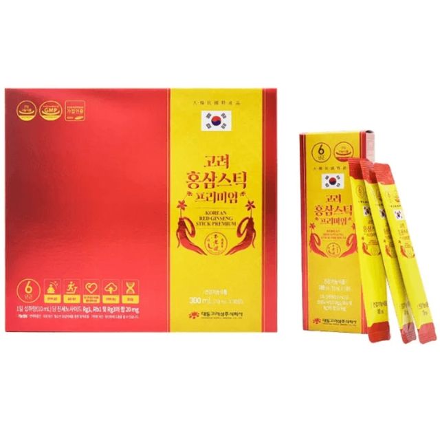 Nước Hồng Sâm Hàn Quốc Cao Cấp Daedong - Chiết Xuất Premium 30 Gói x 10ml, Bổ Sung Sức Khỏe và Năng Lượng Hàng Ngày 1