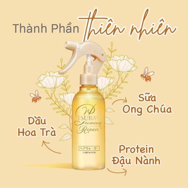 Xịt Dưỡng T&oacute;c Tsubaki Premium Treatment Water