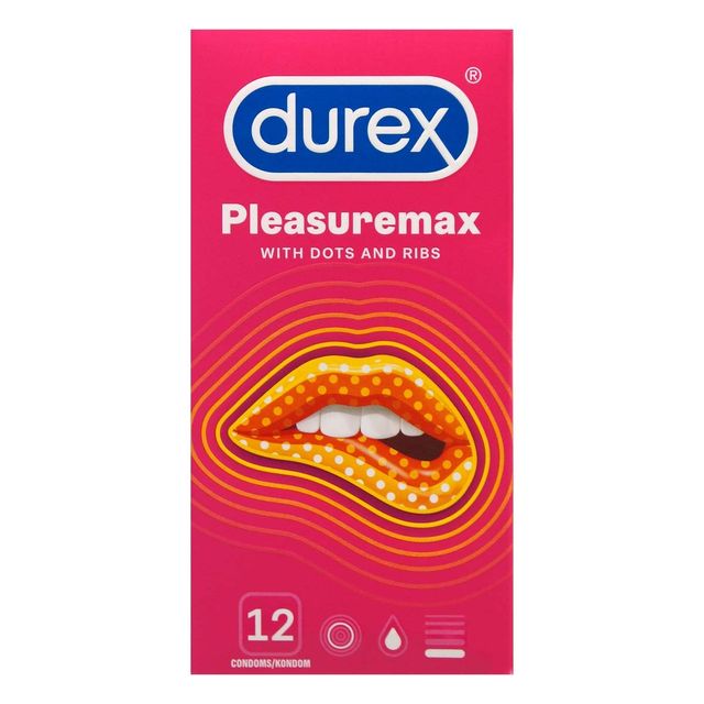 Bao cao su Durex Pleasuremax - Hộp 12 c&aacute;i