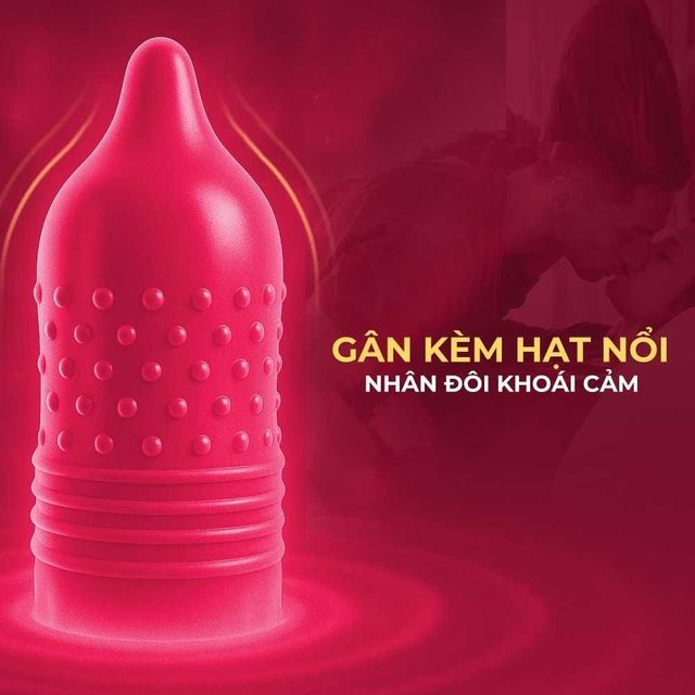 Bao cao su Durex Pleasuremax - G&acirc;n v&agrave; điểm nổi