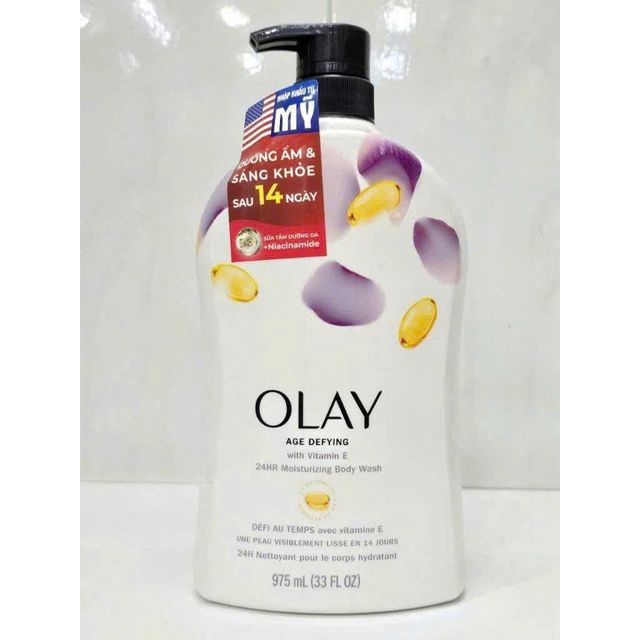 Sữa Tắm Olay Vitamin E 975ml