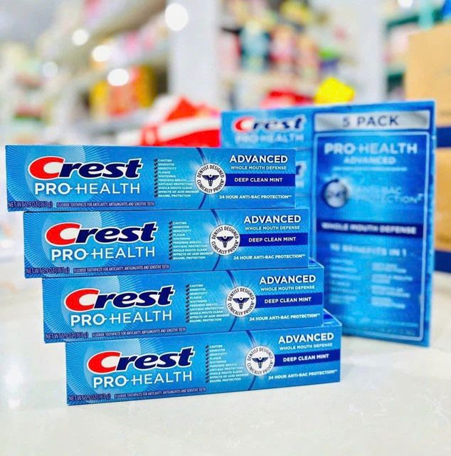 Nụ cười tự tin với Crest Pro-Health Advanced