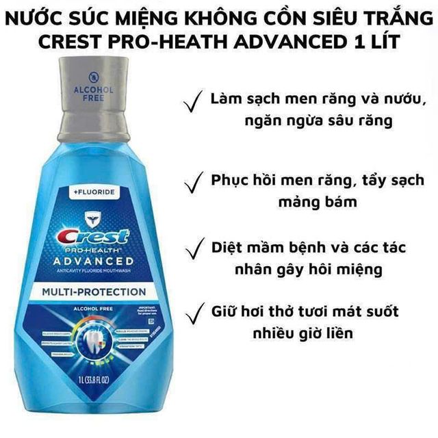 Nước S&uacute;c Miệng Crest Pro-Health