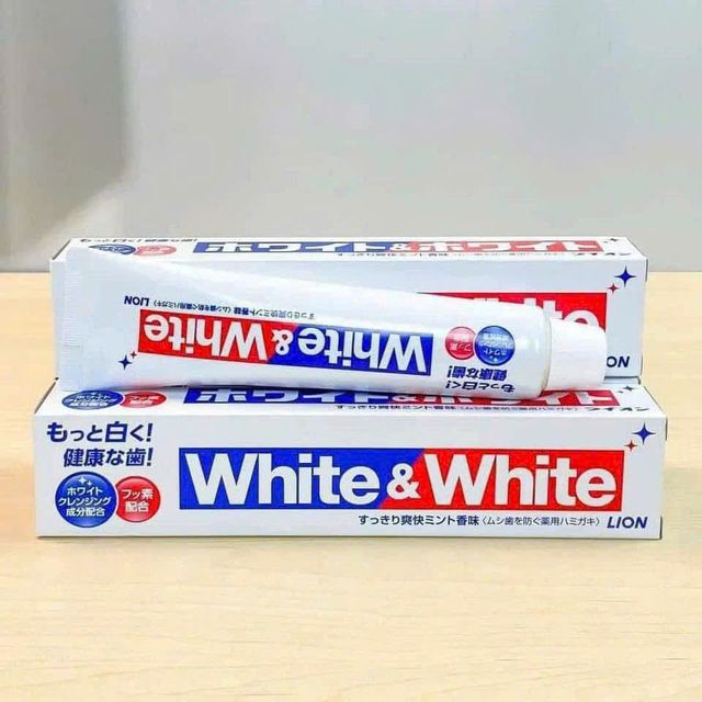 Kem Đ&aacute;nh Răng White & White 150g
