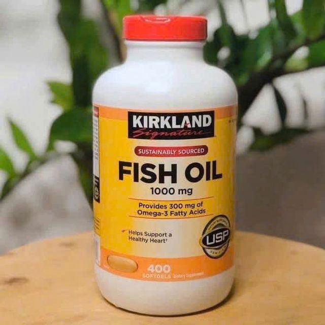 Dầu c&aacute; Kirkland Signature