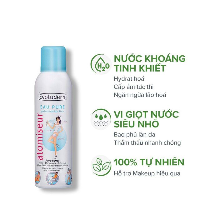 Xịt Kho&aacute;ng Evoluderm