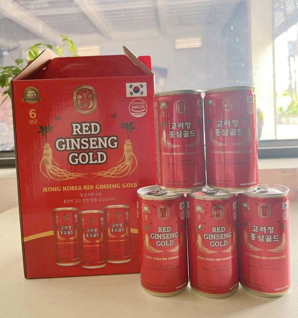 Nước Hồng S&acirc;m Lon Gold Jeong