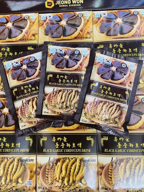 Nước Tỏi Đen Đ&ocirc;ng Tr&ugrave;ng JEONG WON