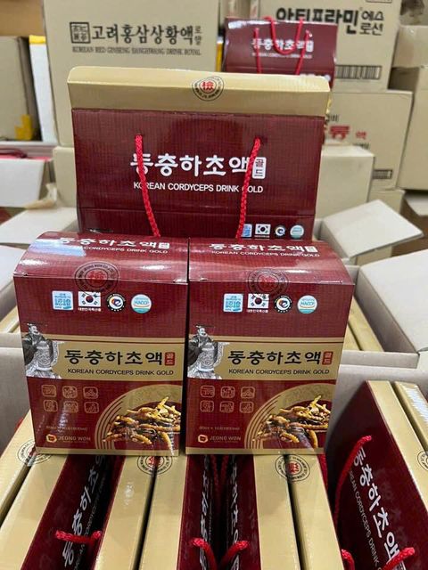 Sản Phẩm Hồng S&acirc;m Đ&ocirc;ng Tr&ugrave;ng Linh Chi Korean Cordyceps