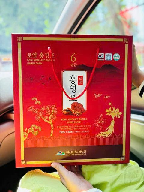 Nước Hồng S&acirc;m Linh Chi Daesan