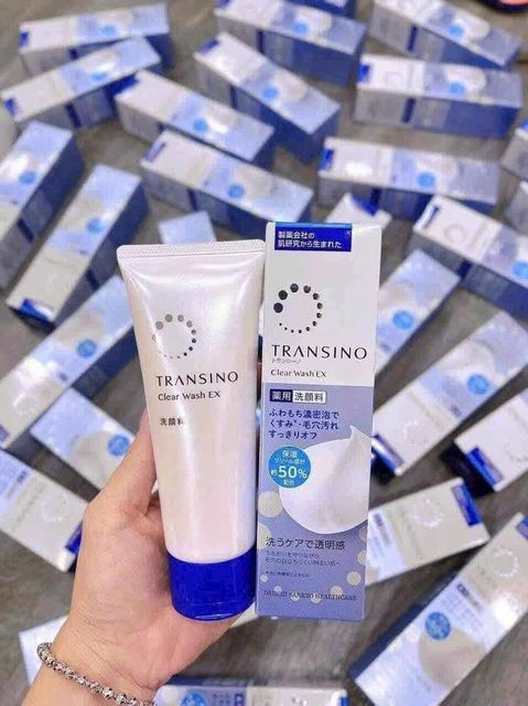 Sữa Rửa Mặt Transino Clear Wash 100g