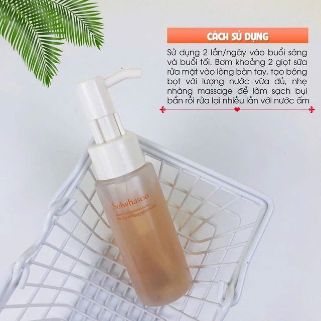 Sữa Rửa Mặt Sulwhasoo Gentle Cleansing Foam 50ml