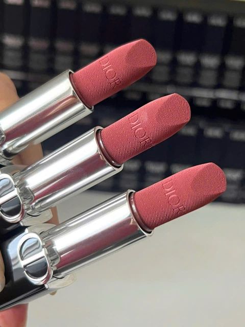 Son Dior Velvet 724 Tendresse - Trang điểm ho&agrave;n hảo