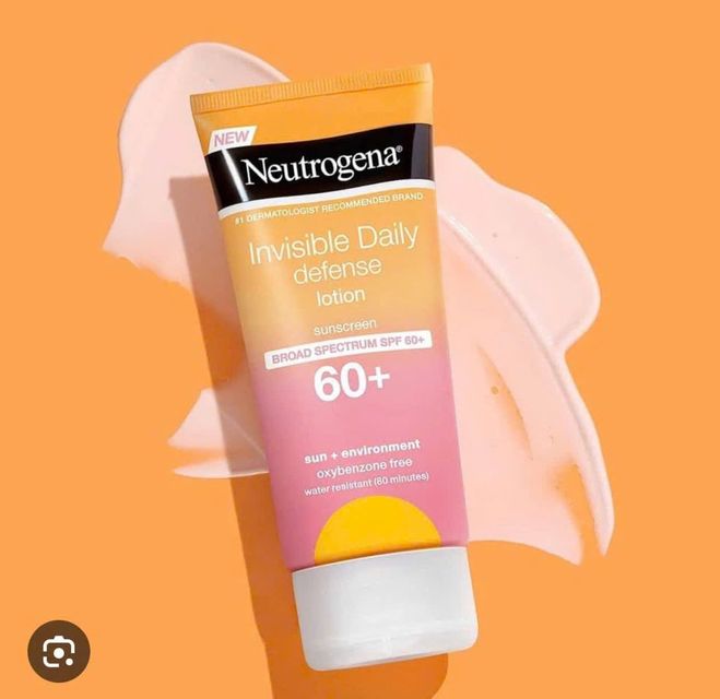 Kem Chống Nắng Neutrogena Invisible Daily Defense Lotion 88ml - Kh&ocirc;ng nhờn r&iacute;t