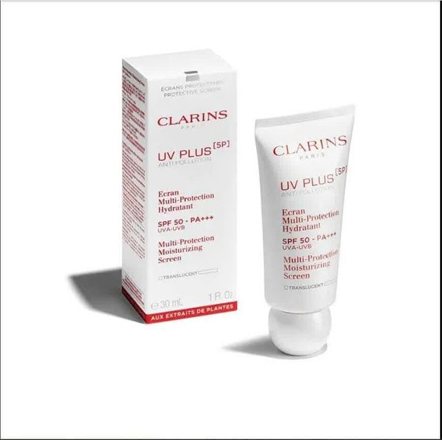 Kem chống nắng Clarins UV Plus Translucent SPF50 Texture