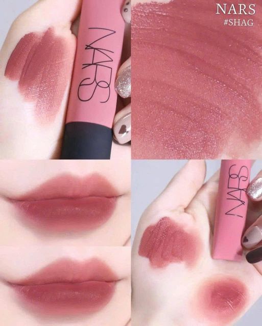 Son Kem NARS Air Matte Lip Color #Shag &ndash; hồng nude