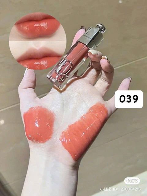 Son Dior 039 - Dưỡng M&ocirc;i Lip Maximizer Rosewood Hồng Cam