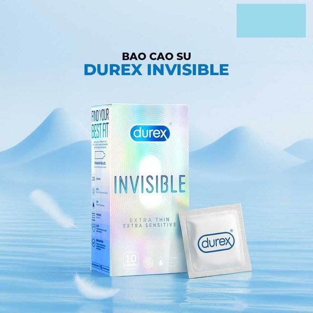Bao cao su Durex Invisible