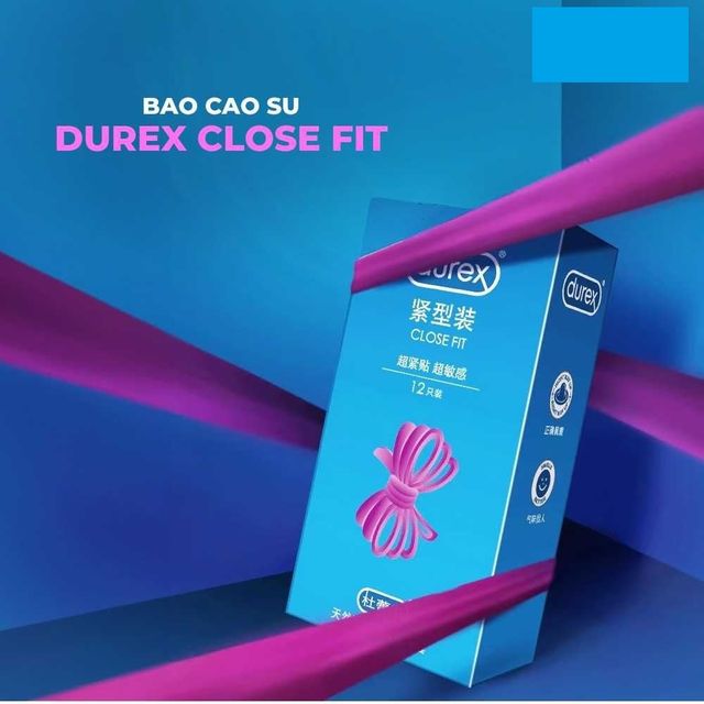Bao cao su Durex Close Fit