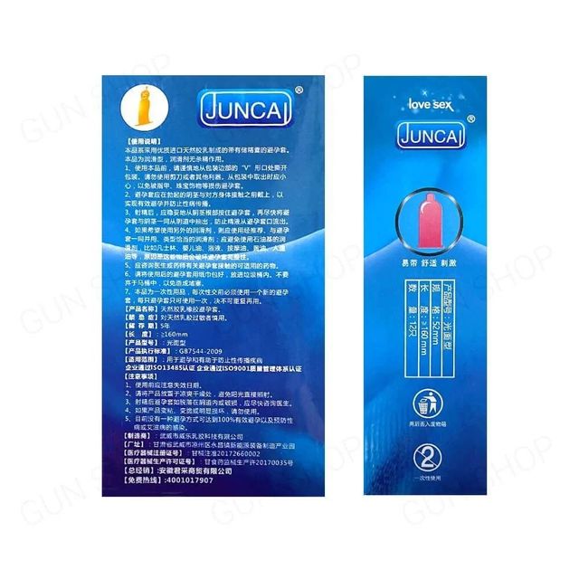 Bao cao su Juncai Jeans Si&ecirc;u mỏng, nhiều <span style=
