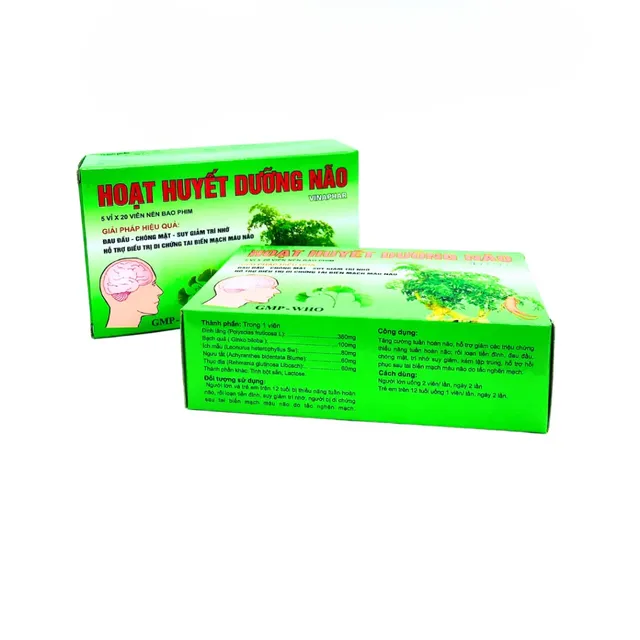 Vi&ecirc;n Uống Hoạt Huyết Dưỡng N&atilde;o Vinaphar