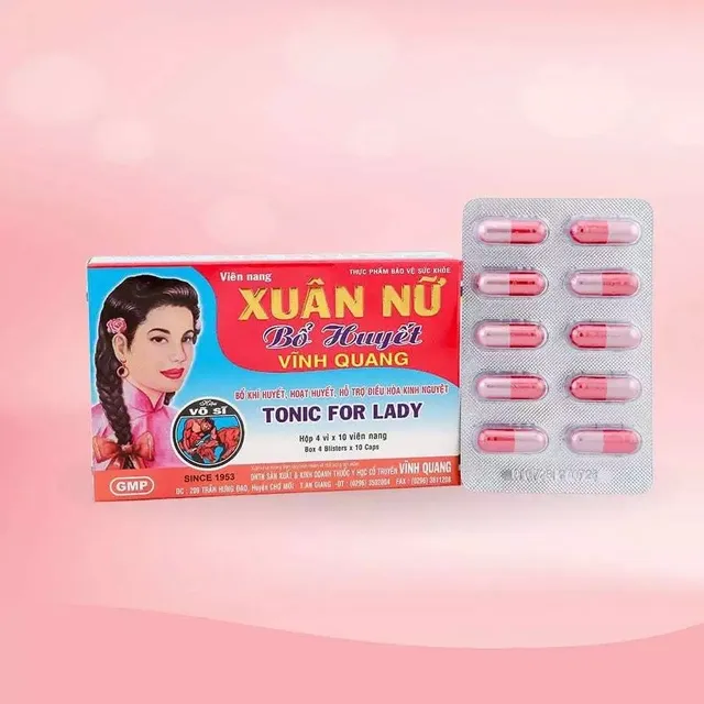 Vi&ecirc;n Bổ Huyết - Điều Kinh - Xu&acirc;n Nữ Vĩnh Quang