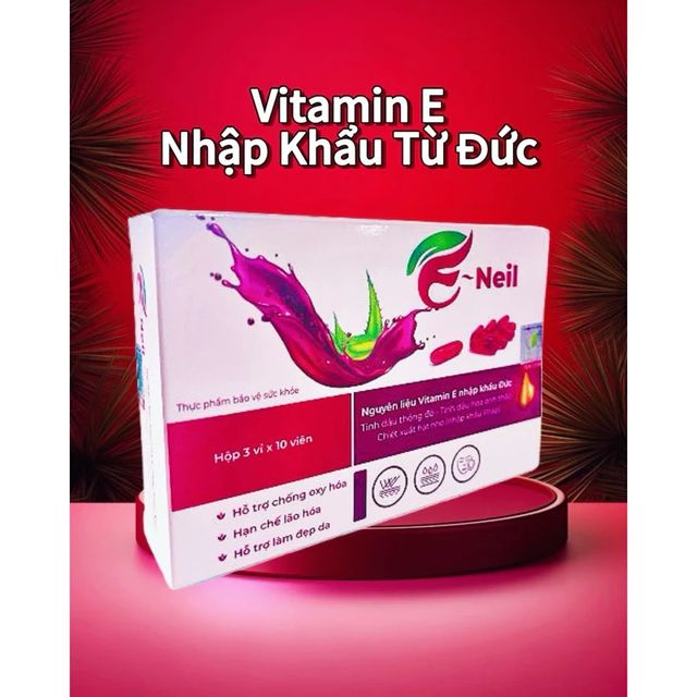 Vi&ecirc;n Uống Vitamin E Neil