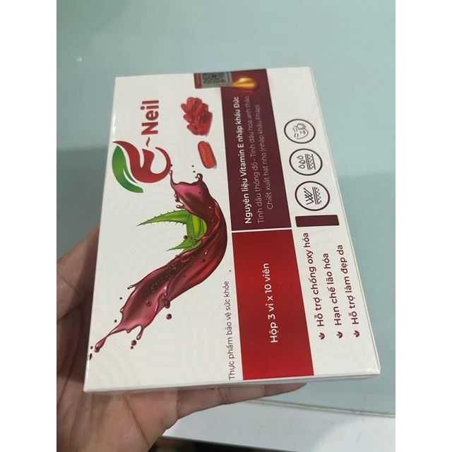 Th&agrave;nh phần Vi&ecirc;n Uống Vitamin E Neil