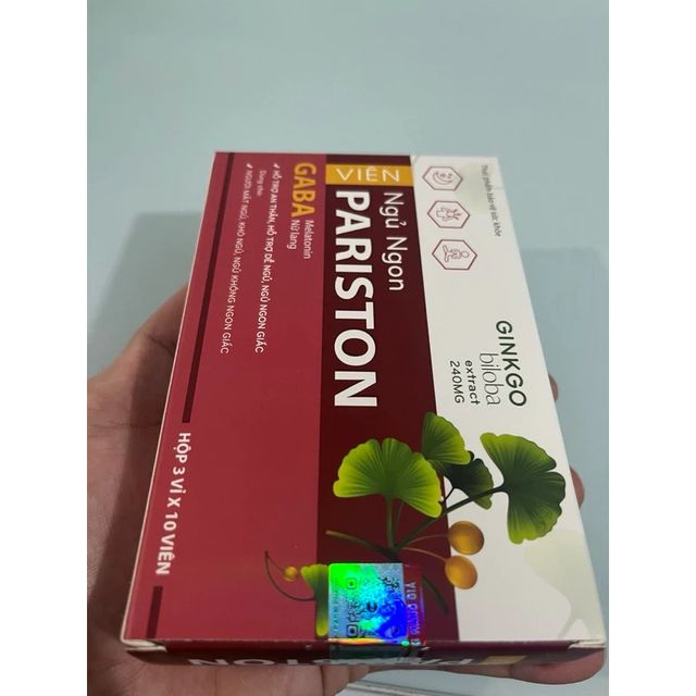 Vi&ecirc;n Ngủ Ngon PARISTON GINKGO