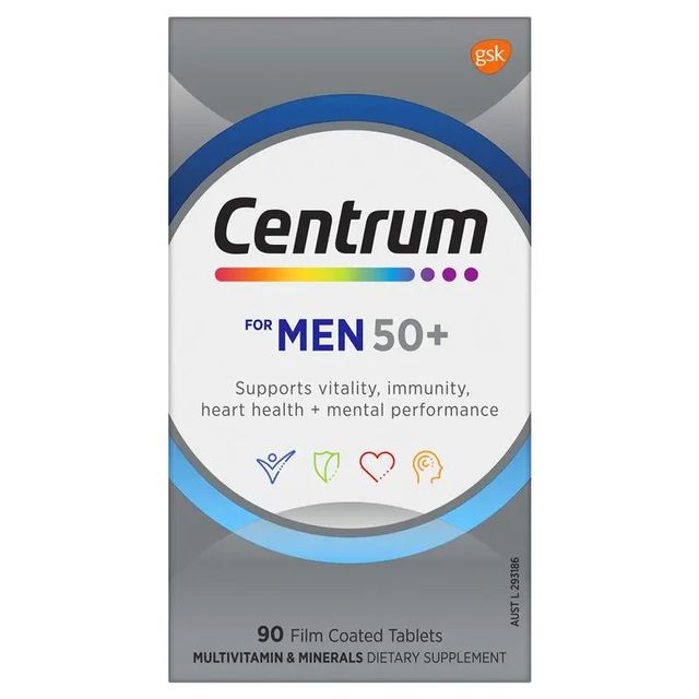 Vi&ecirc;n Uống Centrum D&agrave;nh Cho Nam Tr&ecirc;n 50 Tuổi