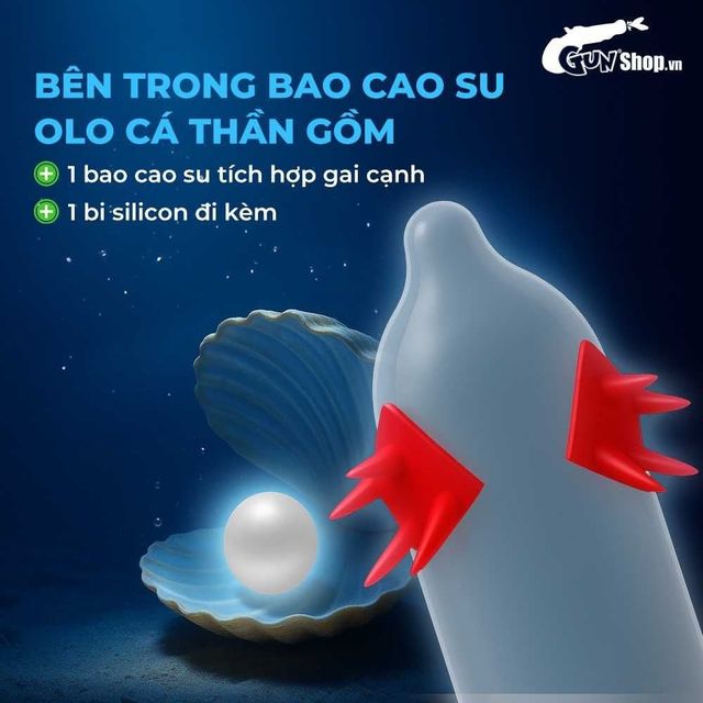 Bao cao su OLO C&aacute; Thần