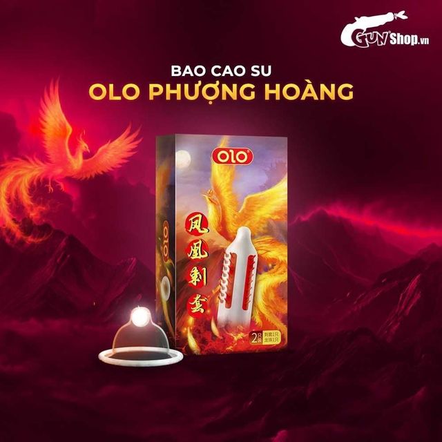 Bao cao su OLO Phượng Ho&agrave;ng - Gai đứng