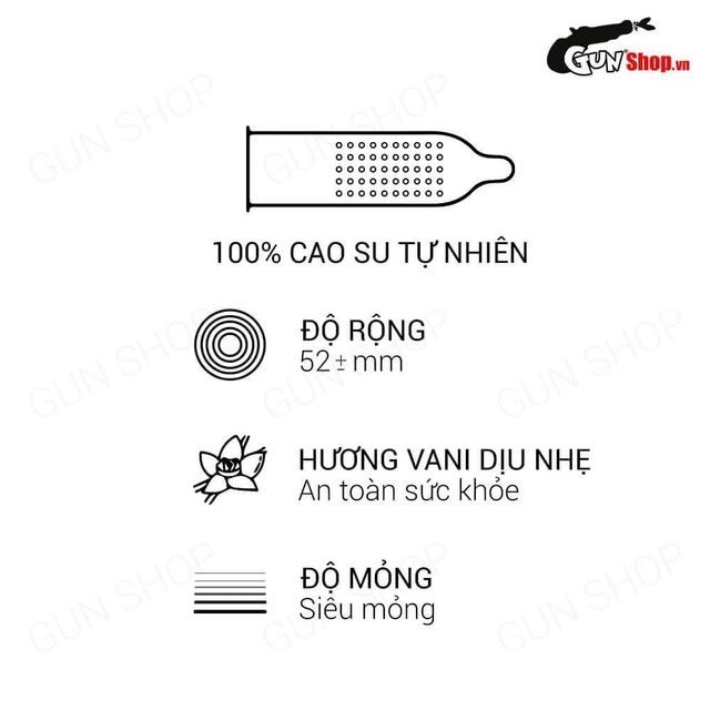 Bao cao su OLO 0.01 Ultrathin Zero Feeling