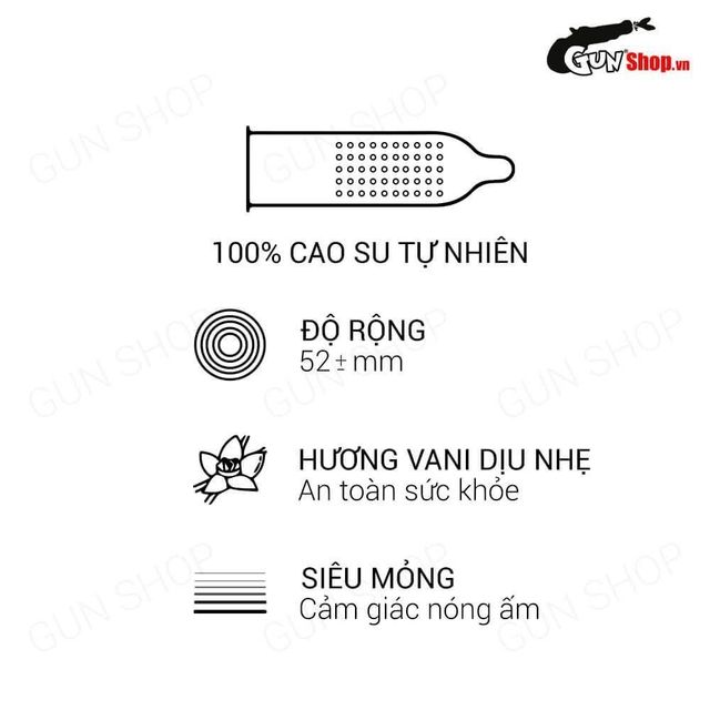 Bao cao su OLO 0.01 Large Bump Stimulation