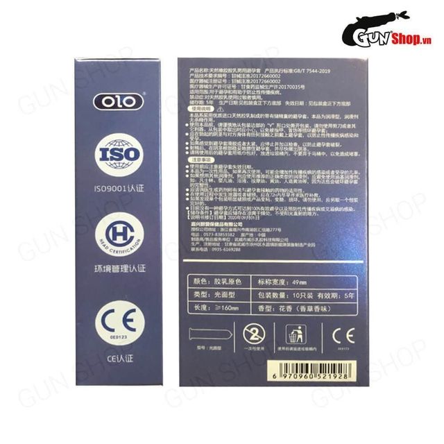 Bao cao su OLO 0.01 Đồng Hồ Xanh