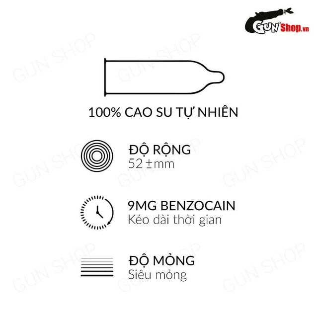 Bao cao su OLO 0.01 Gold