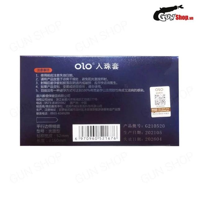 Bao cao su OLO 0.01 Bead Entering