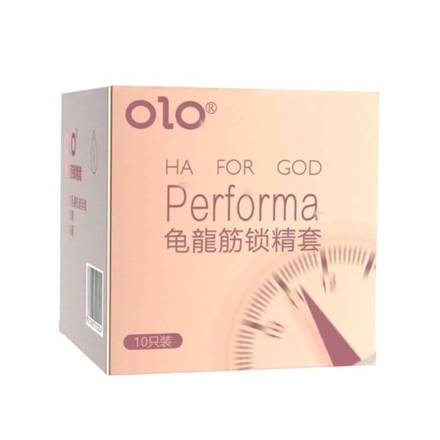 Bao cao su OLO 0.01 Performa Ha For God - Si&ecirc;u mỏng ch&iacute;nh h&atilde;ng