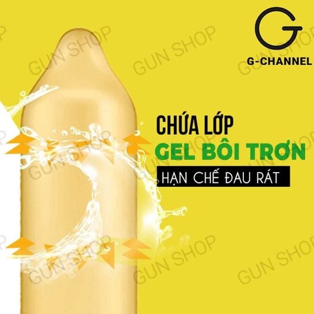 Cảm gi&aacute;c k&iacute;ch th&iacute;ch với bề mặt gai v&agrave; bi của bao cao su Gold