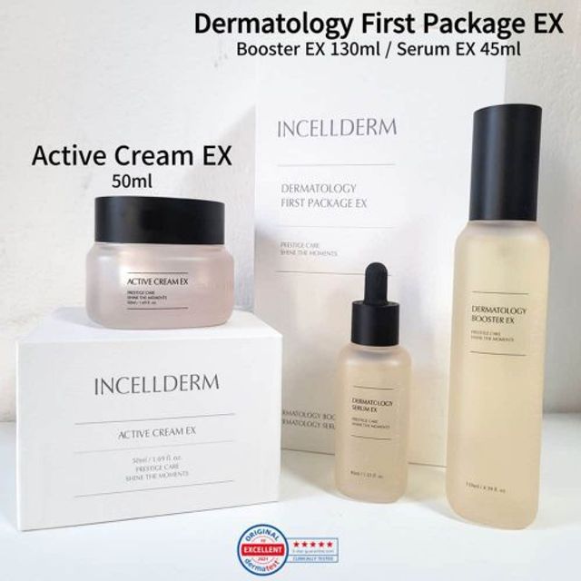 set incellderm 3 mon duong trang tri tham nam incellderm dermatology active cream knd