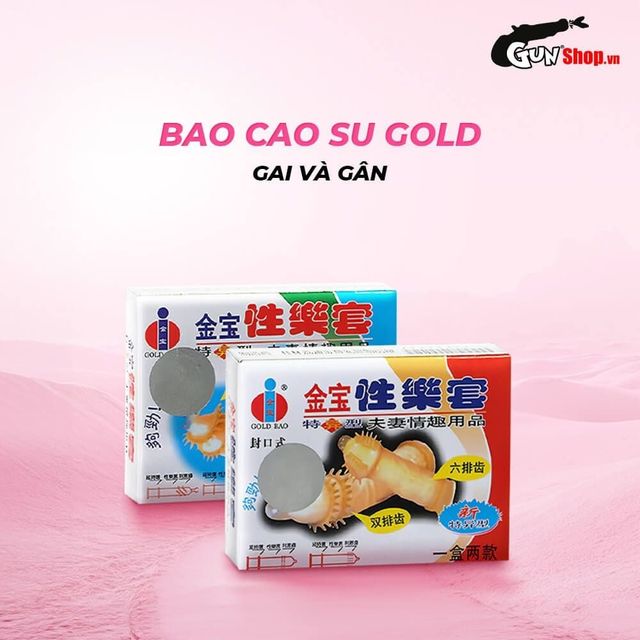Bao cao su Gold Gai & g&acirc;