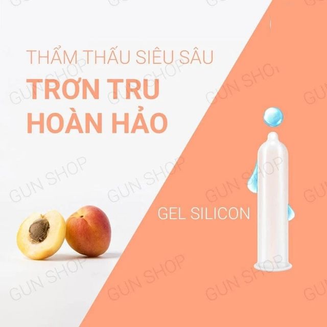 Bao cao su Nakanishi Hương đ&agrave;o - Th&ocirc;ng tin sản phẩm