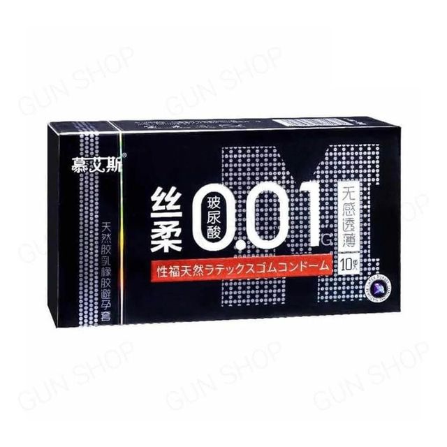 Bao cao su Muaisi 0.01 Đen