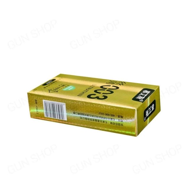 Bao cao su Muaisi 0.03 Ultrathin V&agrave;ng
