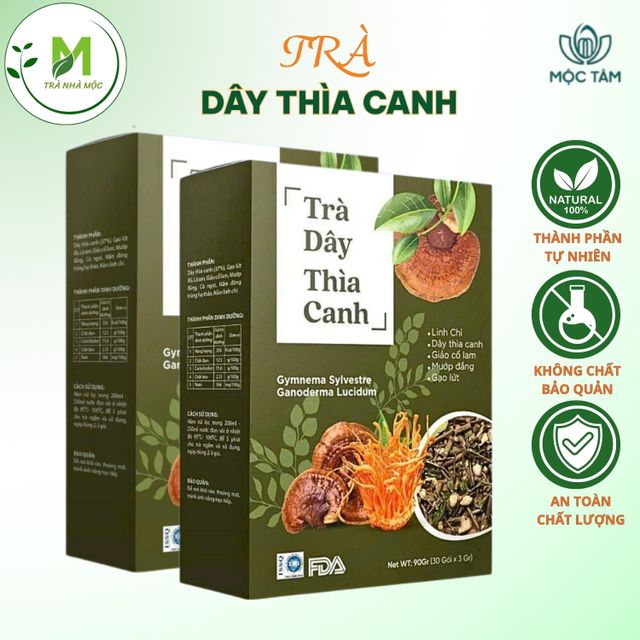 Tr&agrave; D&acirc;y Th&igrave;a Canh Linh Chi Mộc T&acirc;m